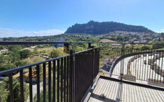 Borgo Maggiore : Attico di Design con Panorama